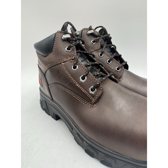NEW Timberland WORKSTEAD Men's Composite Safety Toe Boot Brown US Size 8.5 Wide - Picture 3 of 11